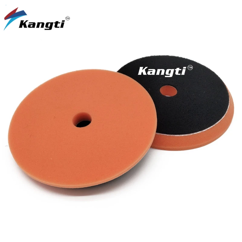 5Inch(125mm) Compound ing Polishing Pads Cutting Sponge Pads Kit for Car er Polisher Compounding and Waxing