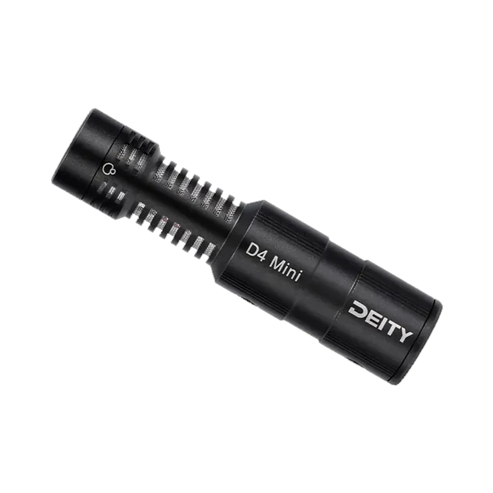 Aputure Deity V-Mic D4 Mini Microphone 20-20KHz Frequency Response Stereo Output 3.5mm TRS Cable for Cameras Mobile Devices
