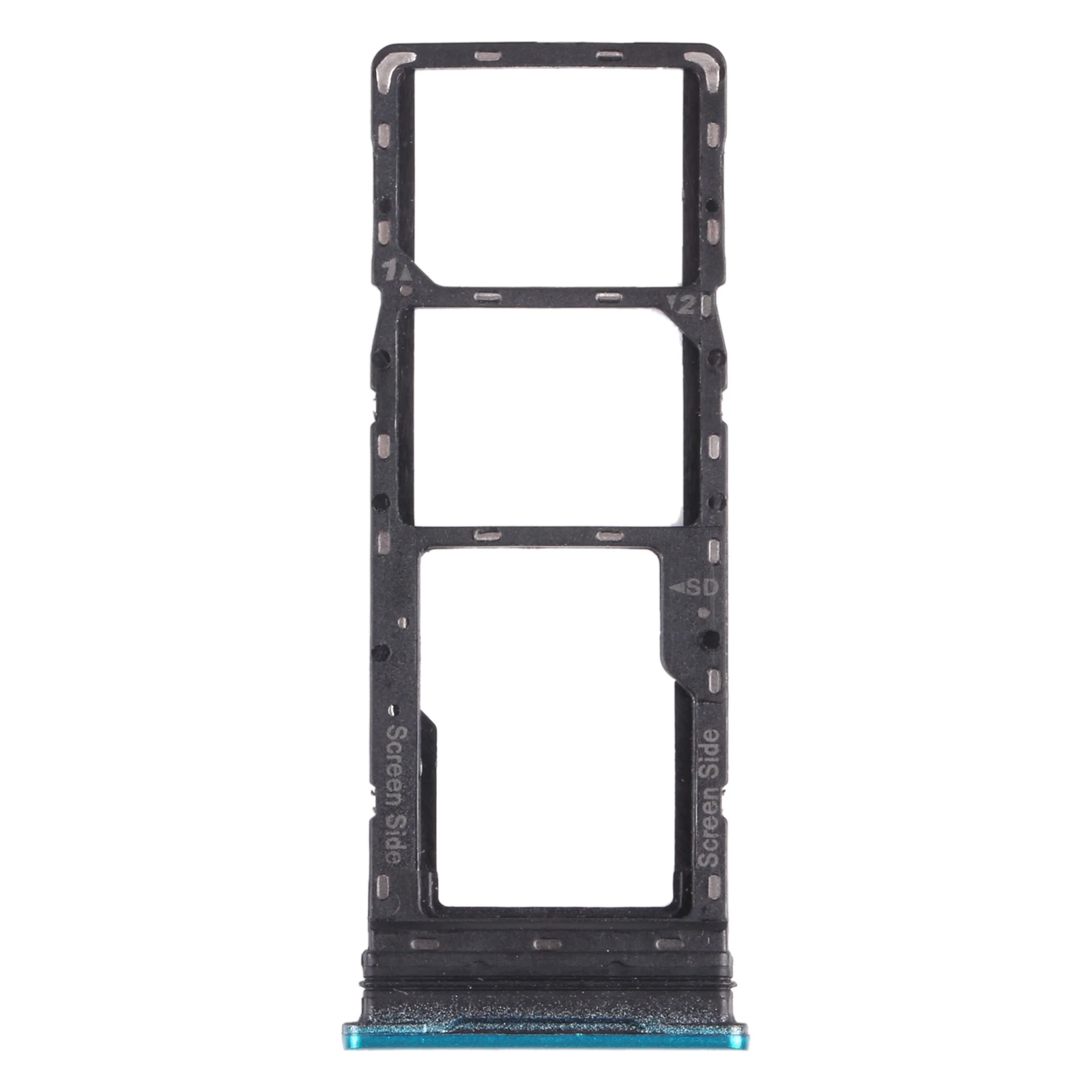 For infinix Smart 5 X657 X657C SIM Card Tray + SIM Card Tray + Micro SD Card Tray Mobile Phone Replacement Parts