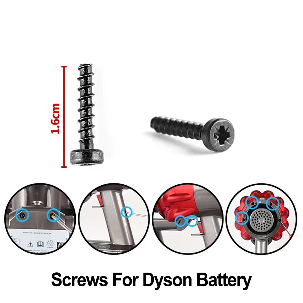 18 stücke Staubsauger Schraube Für Dyson V6/V7/V8/V10/V11/V15/V12/DC24/DC40/DC41/DC50/DC25 Staubsauger Zubehör – Detail 2