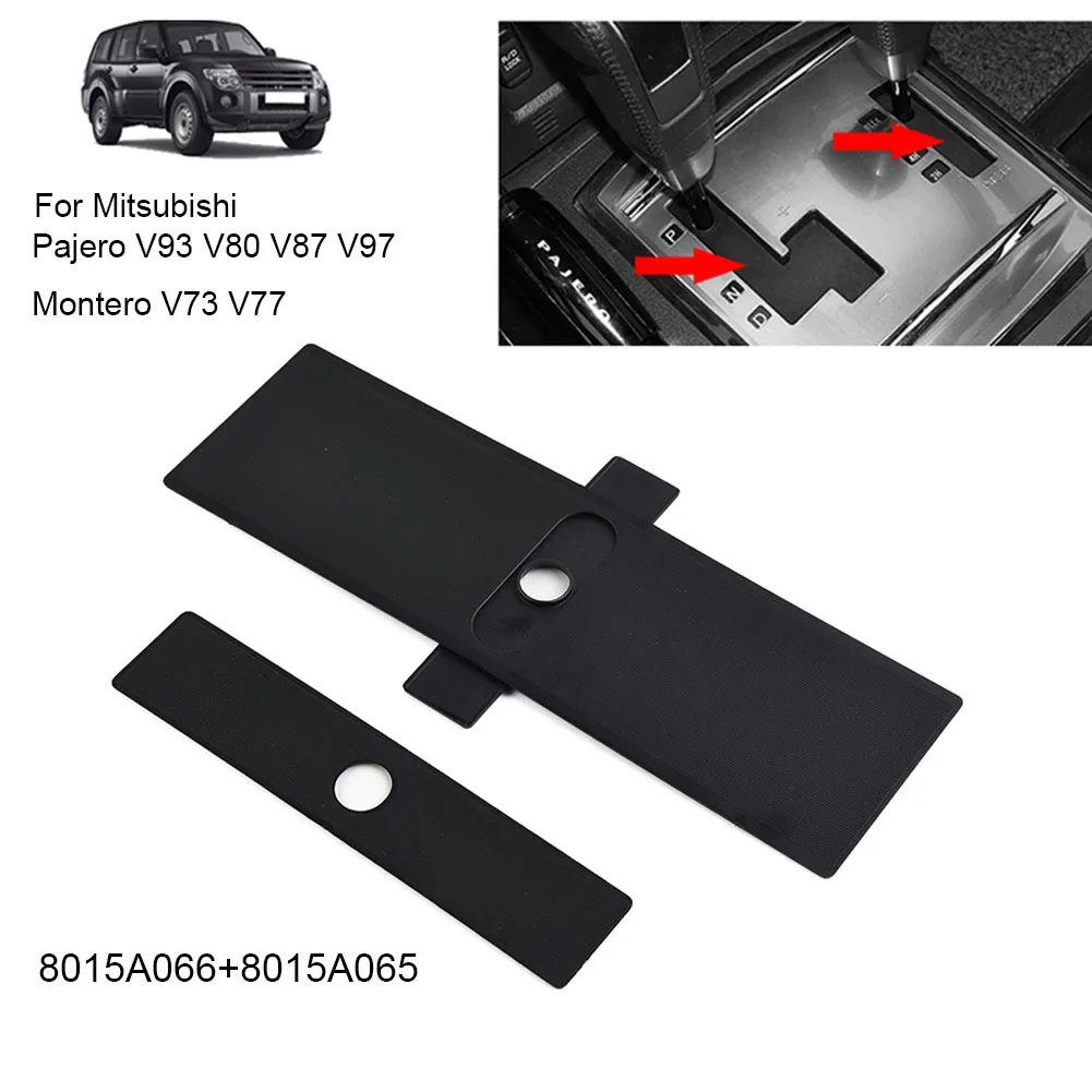 3pc Auto Schalthebel Panel Staub Abdeckung Für MITSUBISHI Für Pajero V93 V80 V87 V97 Für Montero V73 V77 8015A066 8015A065 zugang – Detail 1