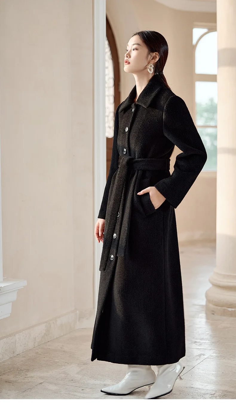 Super long wool coat Clearance