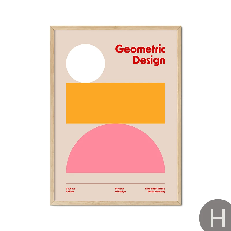 Botanica Verde Abstract Floral Geometric Canvas Art Print