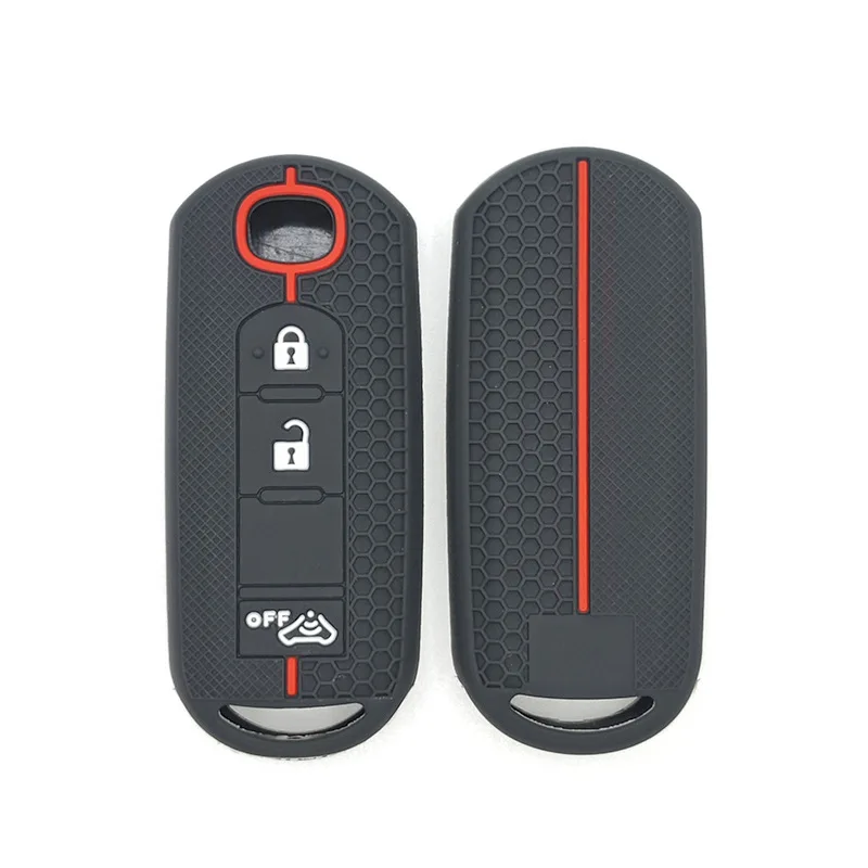 Key Case Cover Epoxy Spot Mazda CX Smart 3-key Silicone Car Key Remote Control Bag