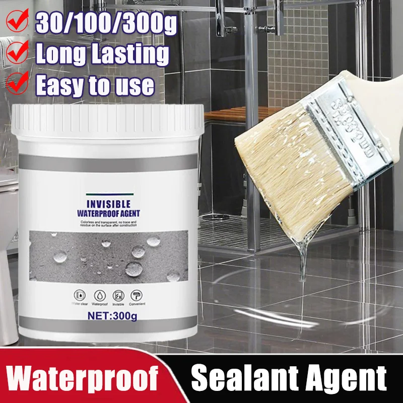 

Waterproof Agent Anti-Leak Glue Invisible Coating Paste Sealant Glue Strong Bonding Adhesive Clear Sealant Bathroom Repair Tools
