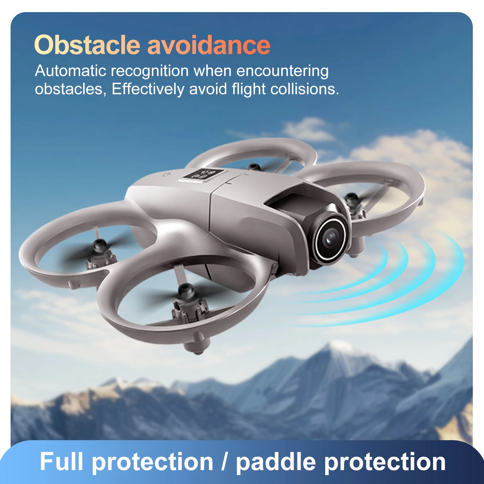 新しい H21 ミニドローン回転カラフルなライト Quadcopter ドローン RC