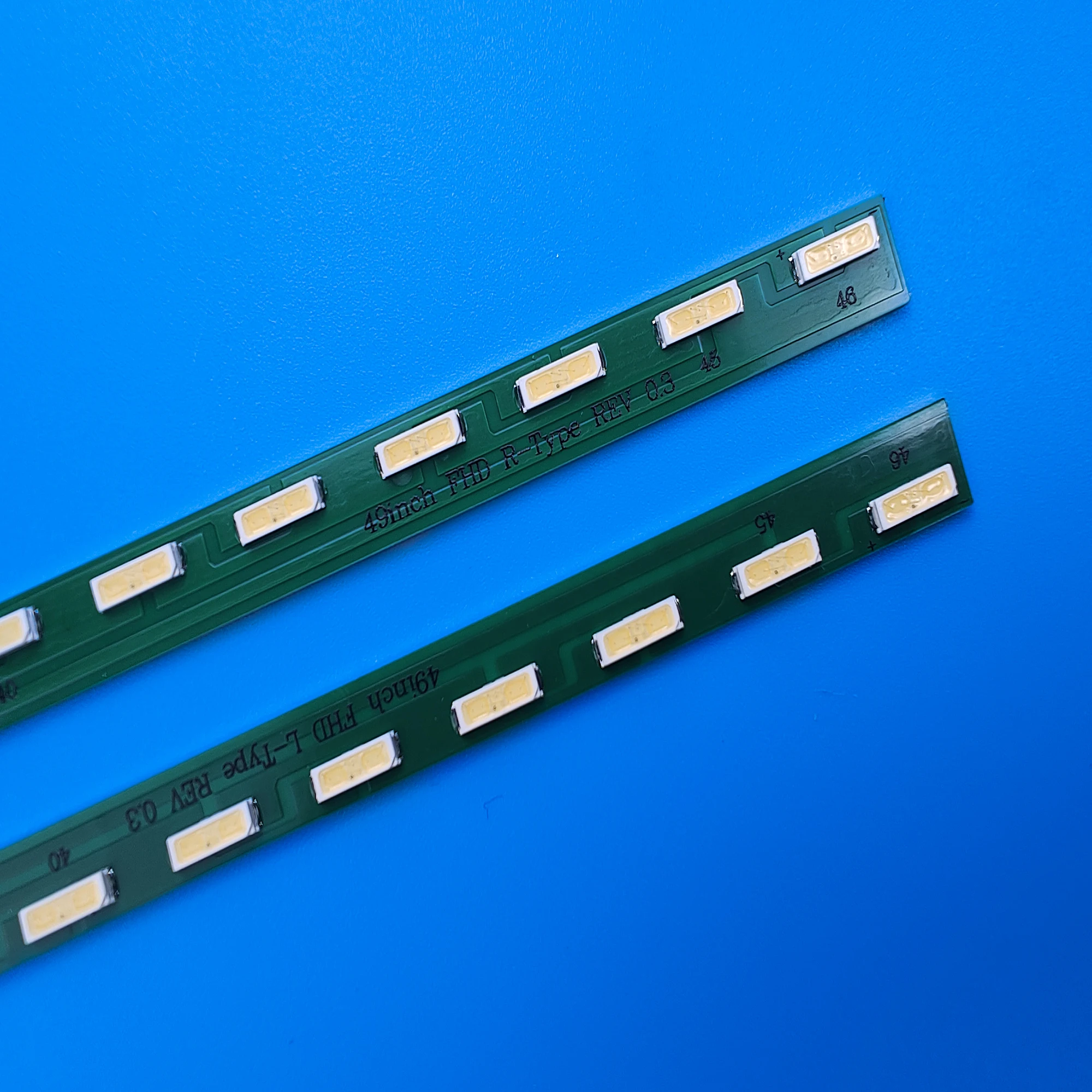 Фото Светодиодная лента 46LED 49INCH FHD R L типа для G 49LF5400 49LF5410 49LX310C 49LF540V G1GAN01-0791A G1GAN01-0792A MAK63267301 NC490EUN №4