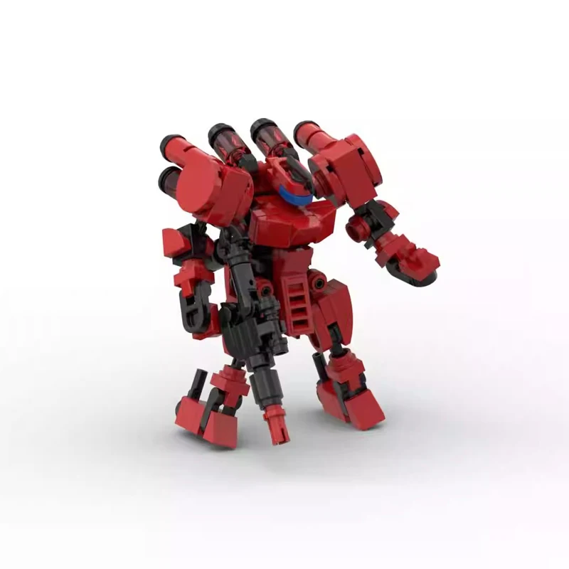 

Mecha Warrior Blocks Model Boy Toys MOC Robot Action Anime Figure Building Blocks Kids Toys DIY Assembly Bricks Toy For Children