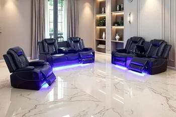 Power Recliner Sofa Set 1