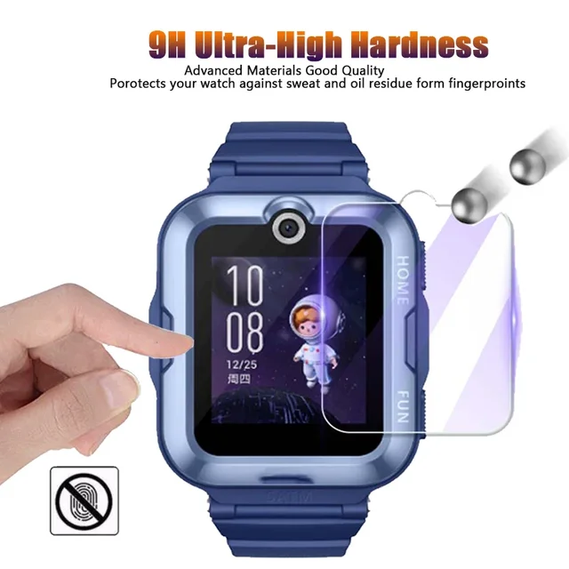 Protetores de Tela de Vidro Temperado para Smartwatches Infantis Huawei