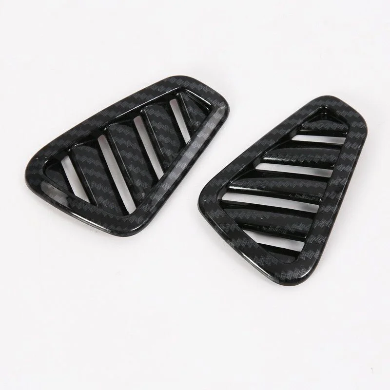 

1 Pair Carbon Fiber Pattern ABS For Mercedes Benz A-class 2019 Front Air Outlet Decoration Interior Modification Accessories