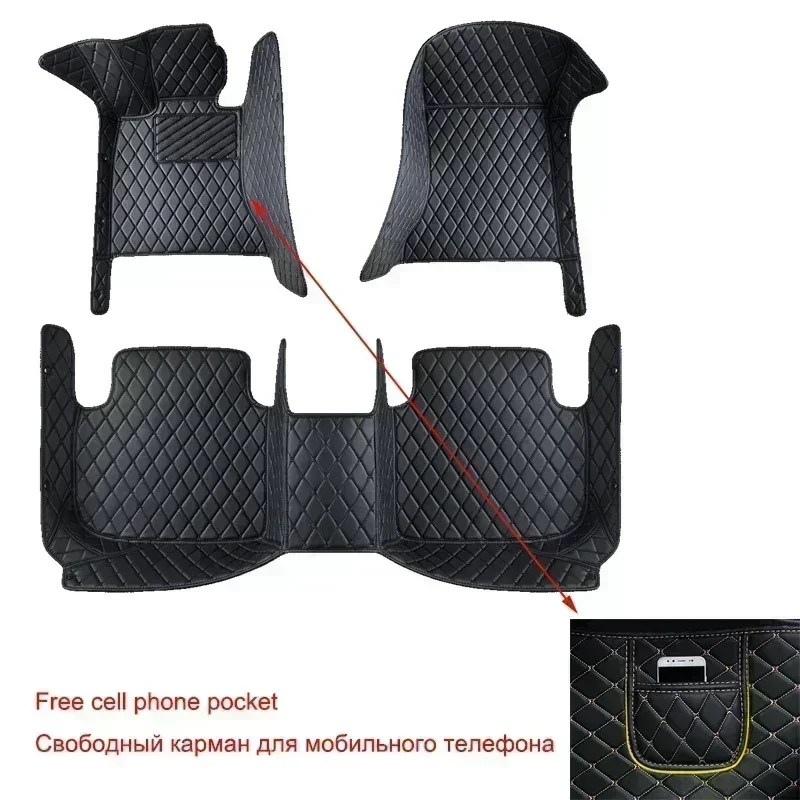 Premium Customized Car Floor Mats – All-Weather Interior Luxury Accessories