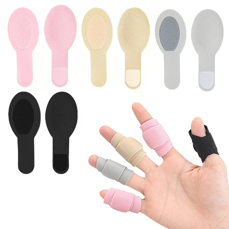 5PCS Adjustable Finger Splint Brace For Arthritis Pain Relief Reusable Straightening Corrector Protective Finger Strap