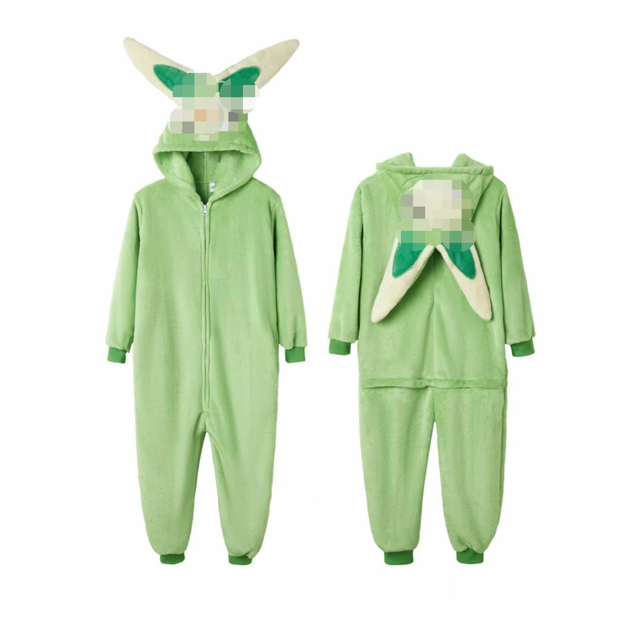 Kigurumi Drago Viola: Pigiama Animato Unisex Adulto In Morbido Pile, Costume Cosplay - 2