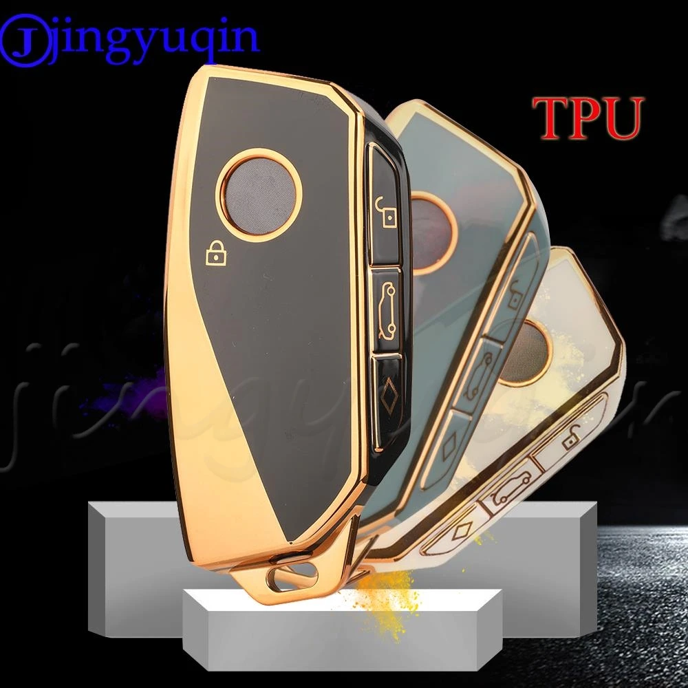 Soft TPU Car Key Case Cover - Premium Protector Keyless Edition