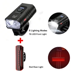 Bright LED Bicycle Front Light with Type - C Charging - Enhanced Safety (13201.05 - Set7)