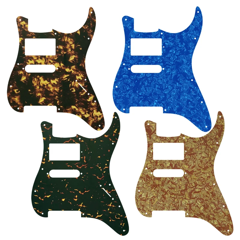 

Pleroo Parts For USA\ Mexico Fd St Guitar pickguard 11 Holes Scratch Plate HS PAF Humbucker No Control Hole No Switch Hole