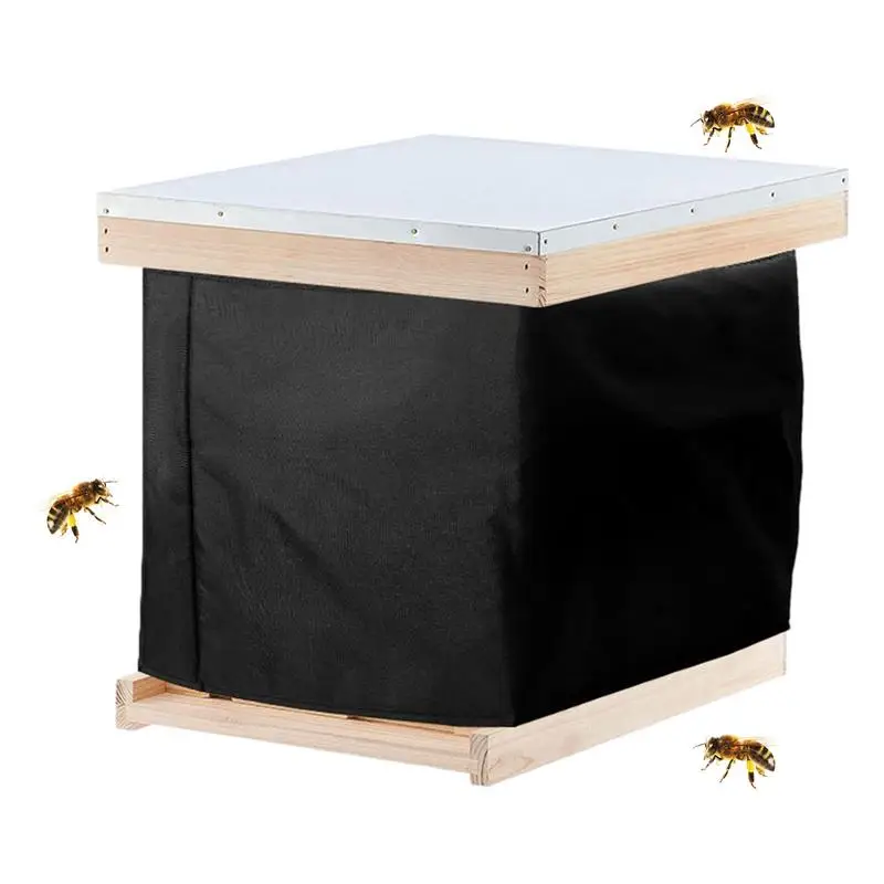 

Bee Cozy Winter Wrap 600D Oxford Bee Boxes Winter Cover Waterproof And Windproof Beehive Cover For Keep The Hive Dry And Healthy