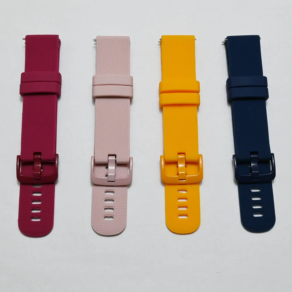 Silicone Quick Release Watch Band - 20mm/22mm Adjustable Replacement Strap