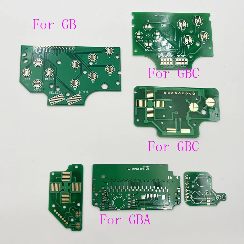 DIY Button PCB Board For GBA GBC GB Classic ControlABXY D Pad Board