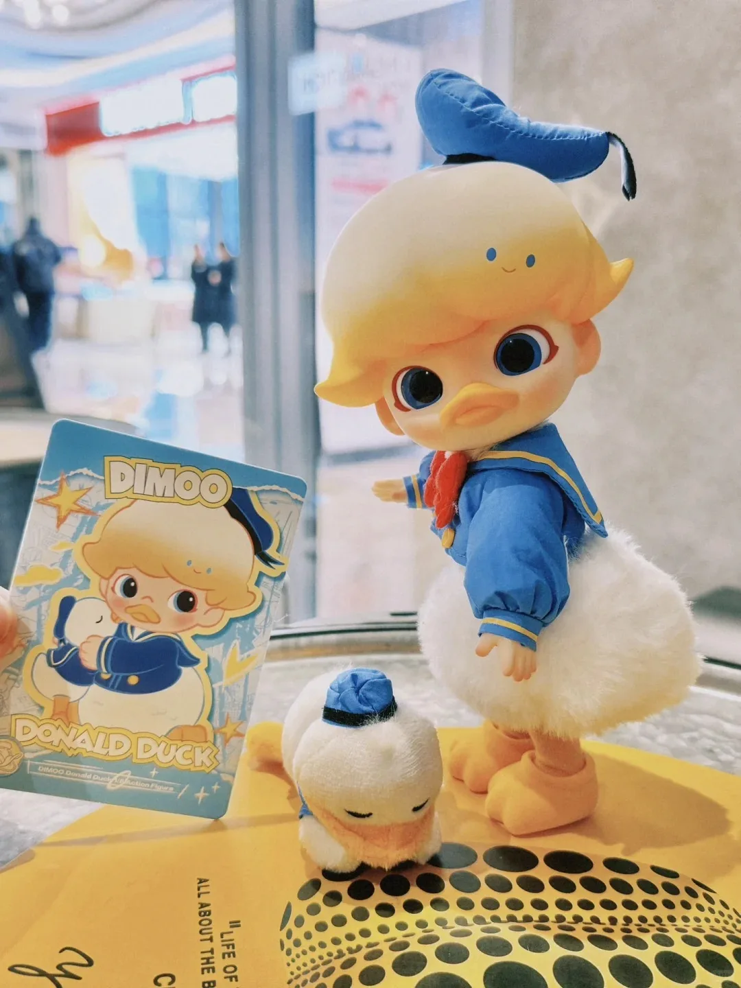 ポップマート オリジナル正規品 DIMOO ドナルドダックとミッキー 1/8