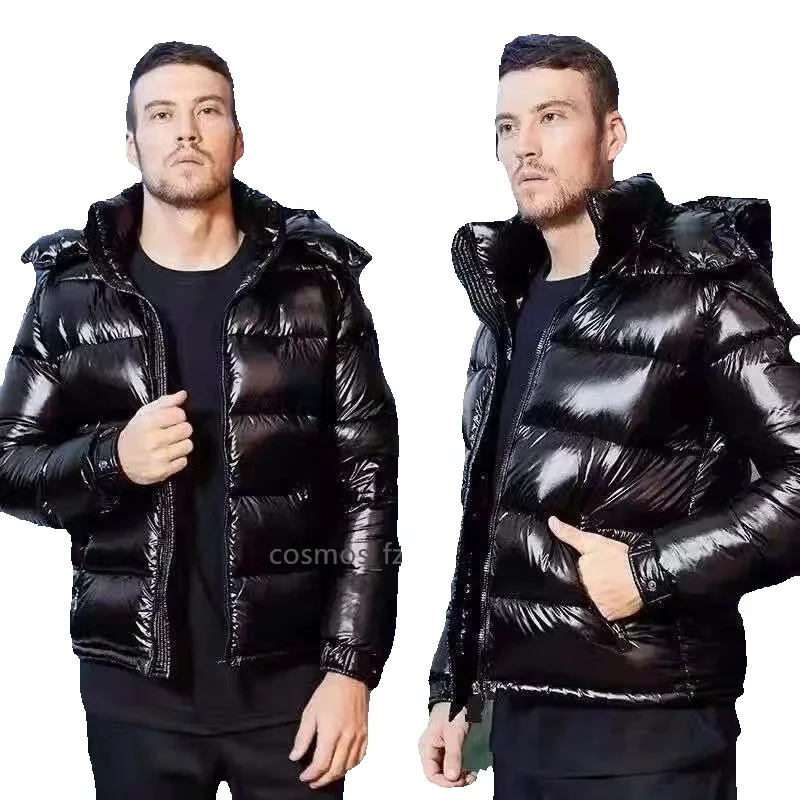 Herrenjacke Dicke Daunenparkas Designermäntel Puffer Bomber Wintermantel Mit Kapuze Outwears Mann Tops Jacken Windbreaker_voghion.com