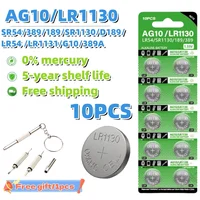 5-10PCS CR2032 CR2025 CR2016 LR41 LR44 LR626 LR1130 Button Battery 3V Lithium Battery For Watch Toy Calculator Car Remote Keys - Image 6