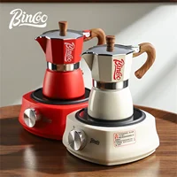 Bincoo Coffee Moka Pot Espresso Maker Electric Stove For Italian Home Barista Accessories Coffee Professional Coffee Maker Tools 6