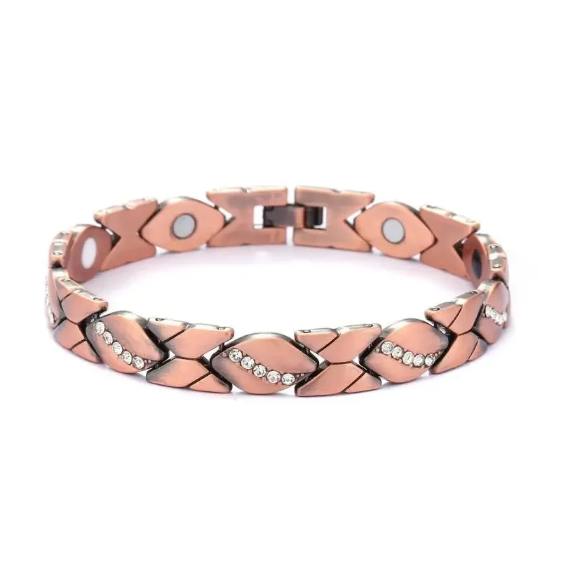 Retro Magnetic Bracelet Men's Arthritis Pain Relief Adjustable Bio-Energy Blood Pressure Healthy Jewelry magnetic bracelet