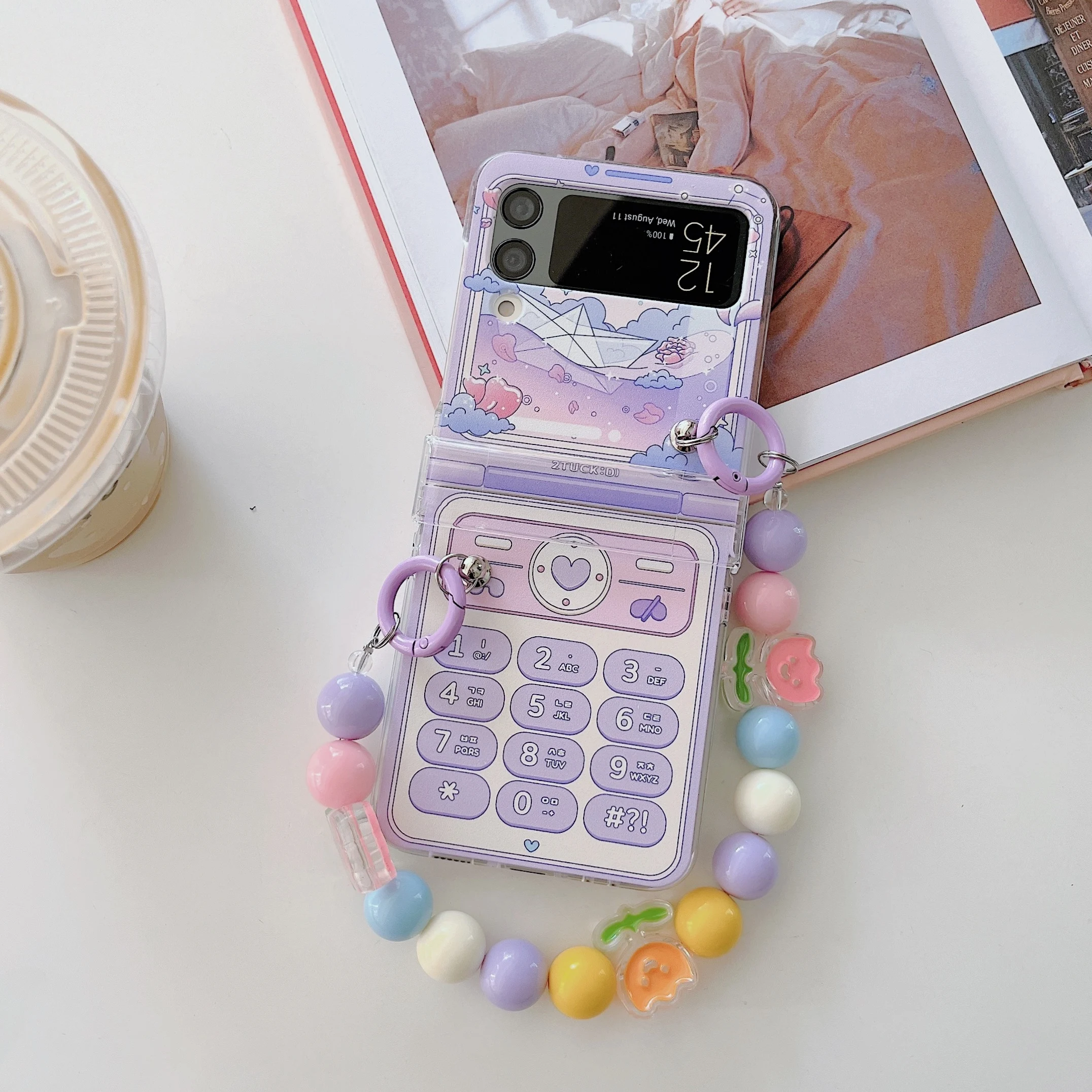 Samsung Galaxy Z Flip 3 Cute Case  Flip Phone Case Accessories - Cute  Phone Cases - Aliexpress