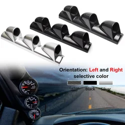 52mm 60mm Universal 3 Hole Left/Right Hand Auto Dual Holes A-Pillar Holes Gauge Holder Pod Modified Instrument