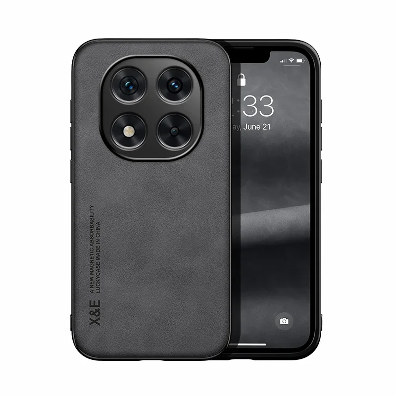 Shockproof Luxury Leather Texture Case with Silky Feel and Magnetic Attraction