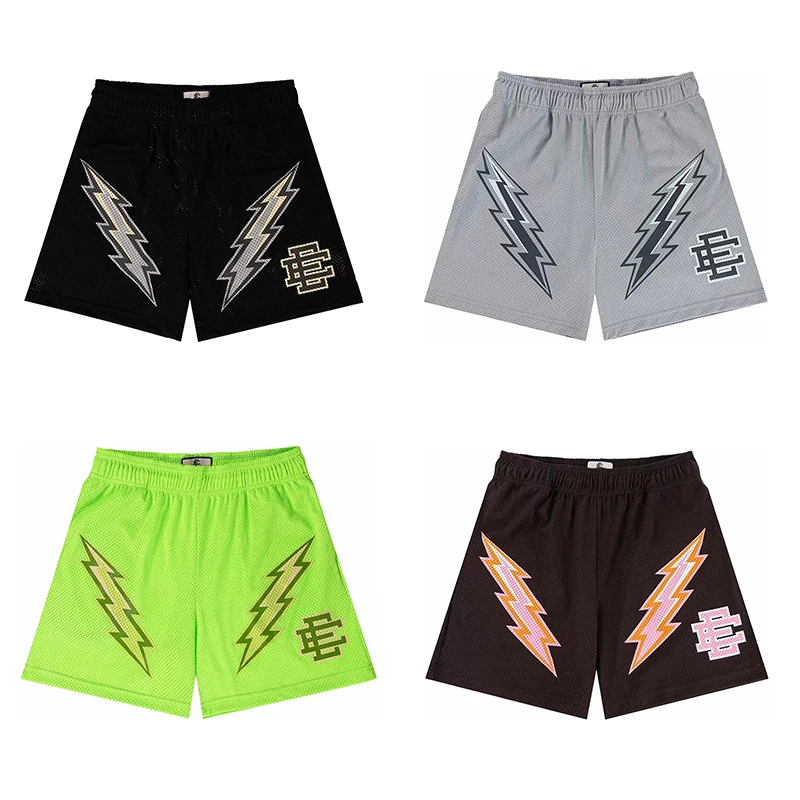 Eric Emanuel EE Basic Short NEW YORK CITY SKYLINE men's casual shorts fitness sports pants summer gym workout mesh shorts 6