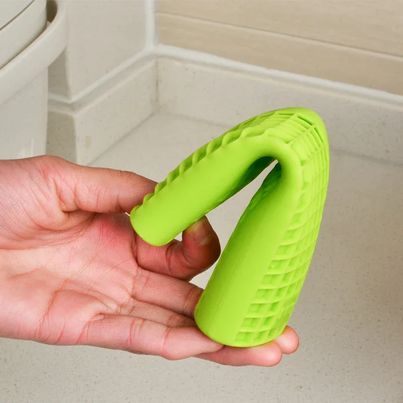 Silicone Hot Handle Holder Potholder Cast Iron Skillets Rubber Pot Handle Sleeve Heat Resistant Frying Pans & Griddles pot handle grip pad