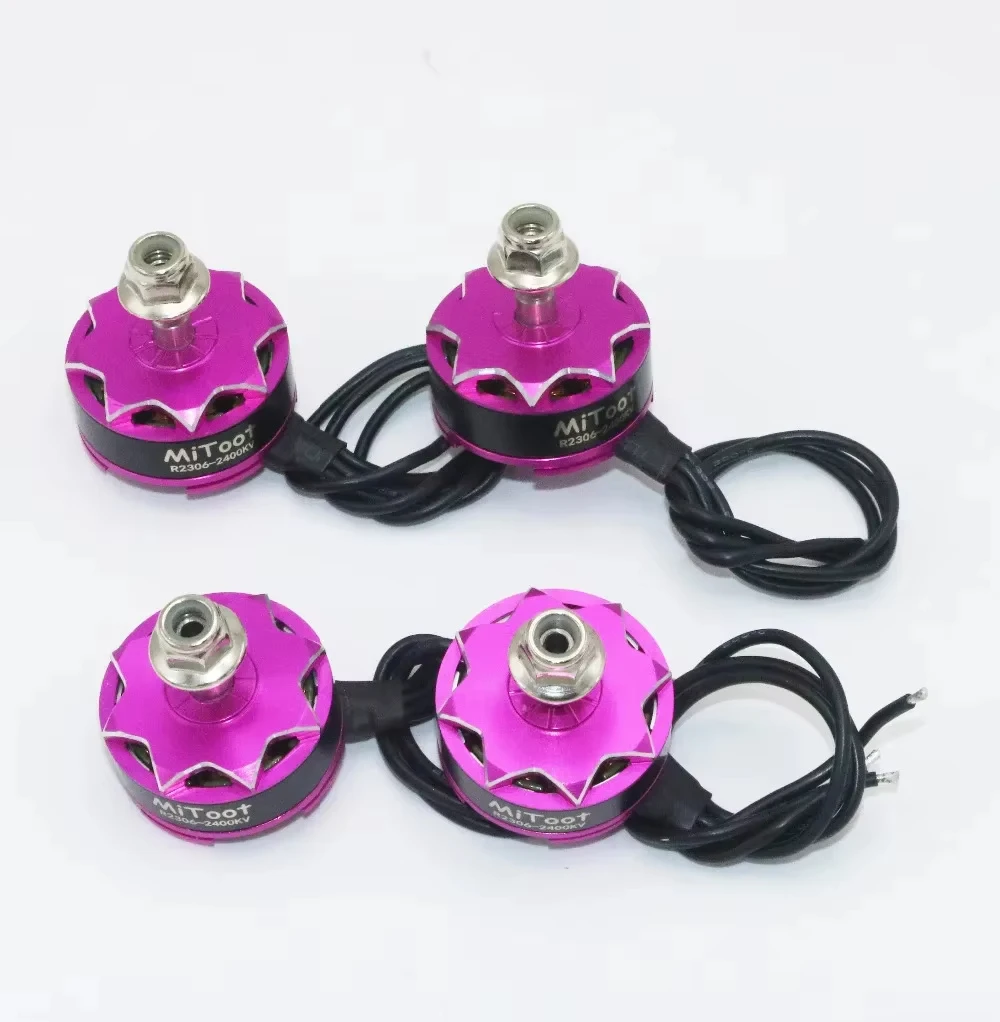4pcs/lot Mitoot R2306 2400KV 3-4S 12N14P FPV Racing Brushless Motor CW For RC Racing Drone Quadcopter