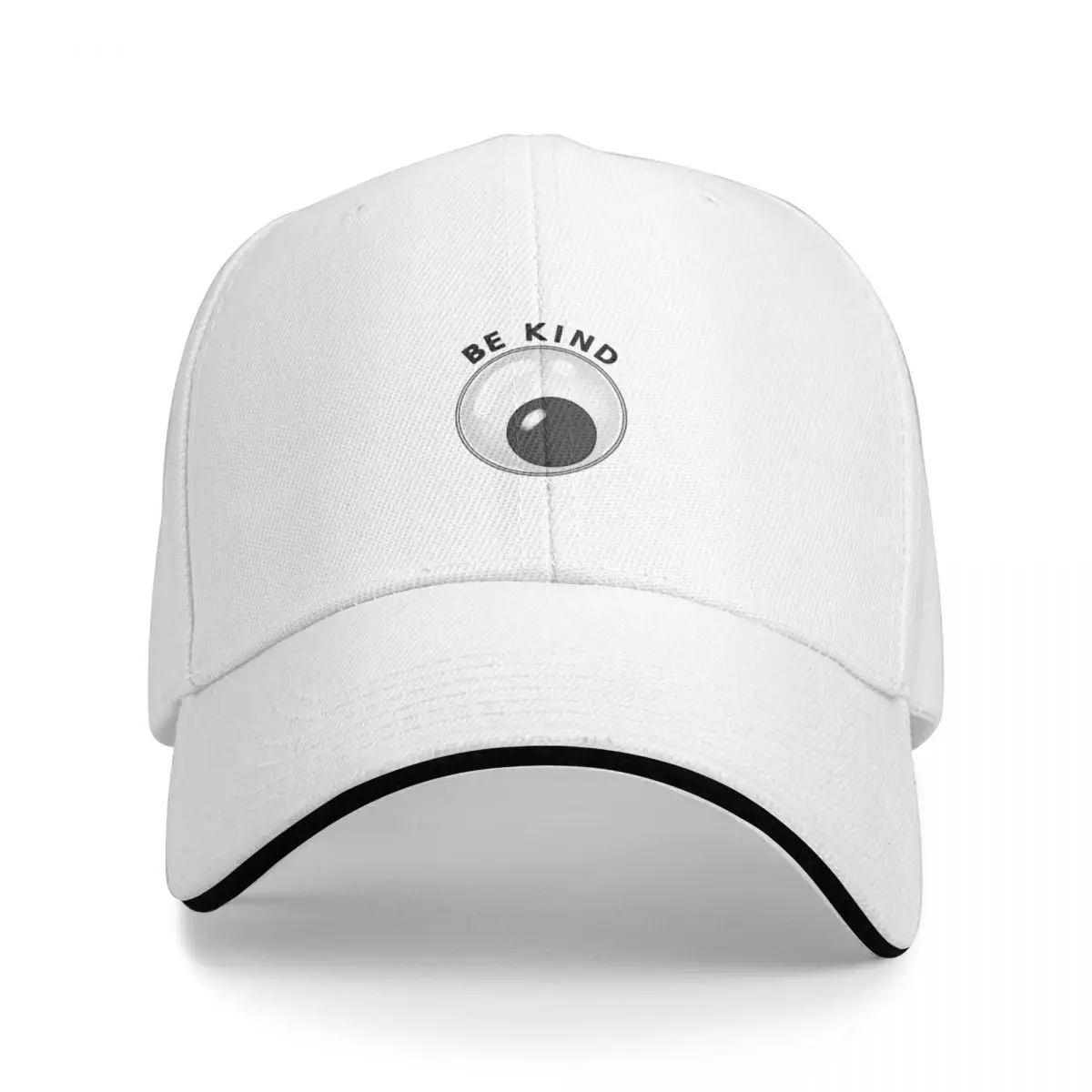 

Be Kind Googly Eye Graphic Bucket Hat Baseball Cap snapback cap Hiking hat Caps male Women's