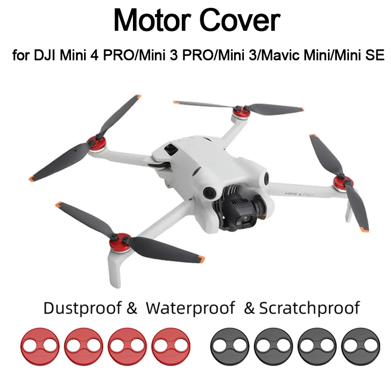 Copertura Del Motore Del Drone Per Dji Mini 4 Pro/Mini 3 Pro/Mini3/Mavic Mini Cappuccio Di Protezione Impermeabile Antipolvere Cappuccio Di Protezione