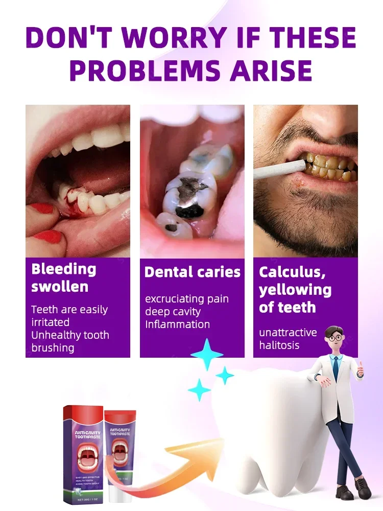 Anti Caries Repairing Cavities Tooth Decay Repair