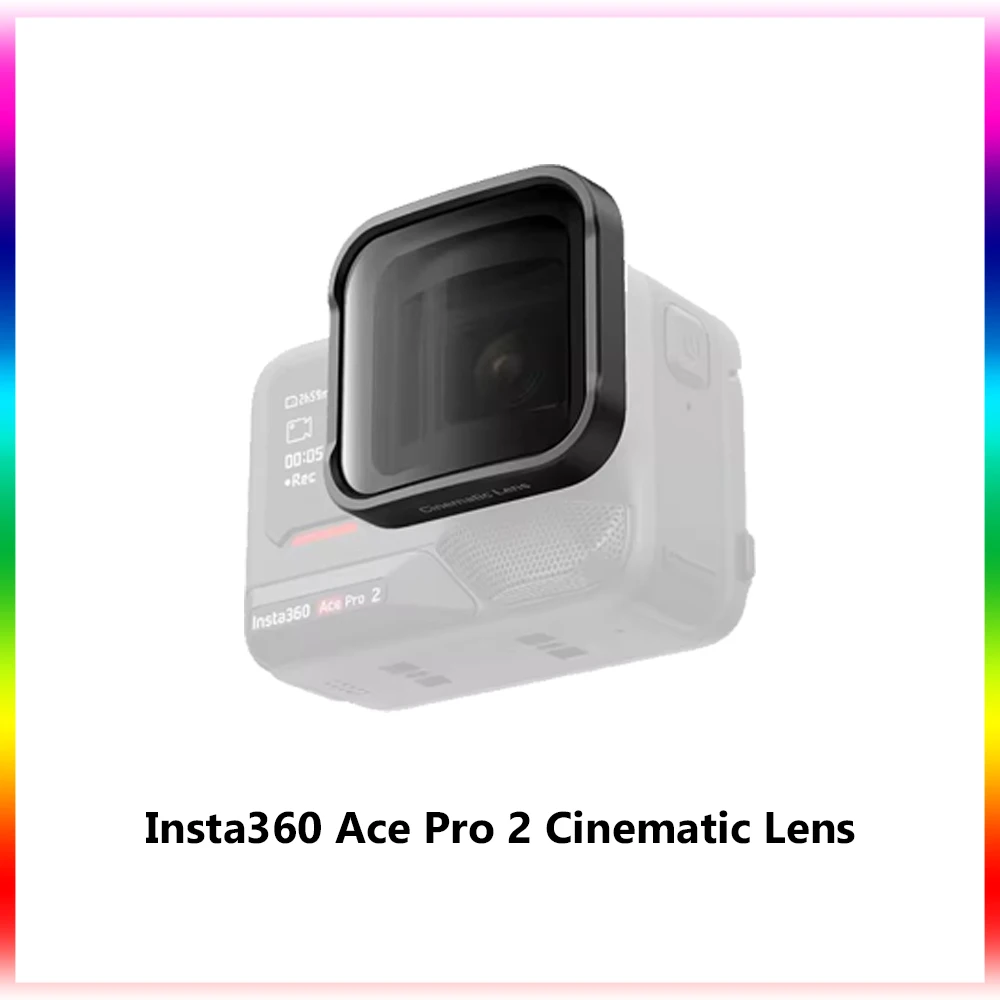 Lot de 5 Filtres Objectif pour Action Caméra - Cinematic, Ultra Wide, Star, Black Soft, Close-Up