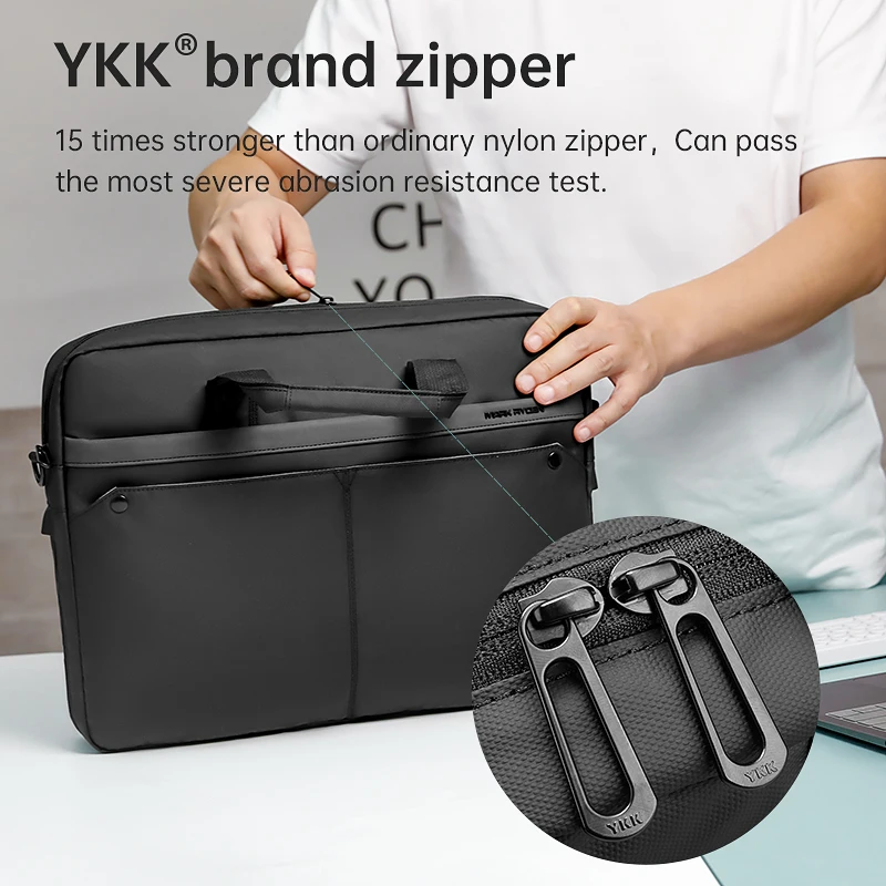 Mark Ryden Laptop Bag Business Briefcase 2-way Water Repellent Laptop HandBag(14\/15.6'') 4