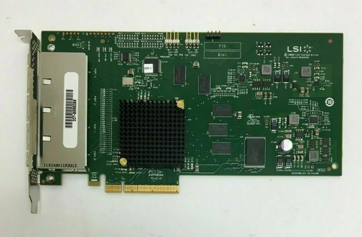 LSI SAS 9200-16e 16-Port External HBA Full-Height PCIe P20 IT Mode ZFS FreeNAS