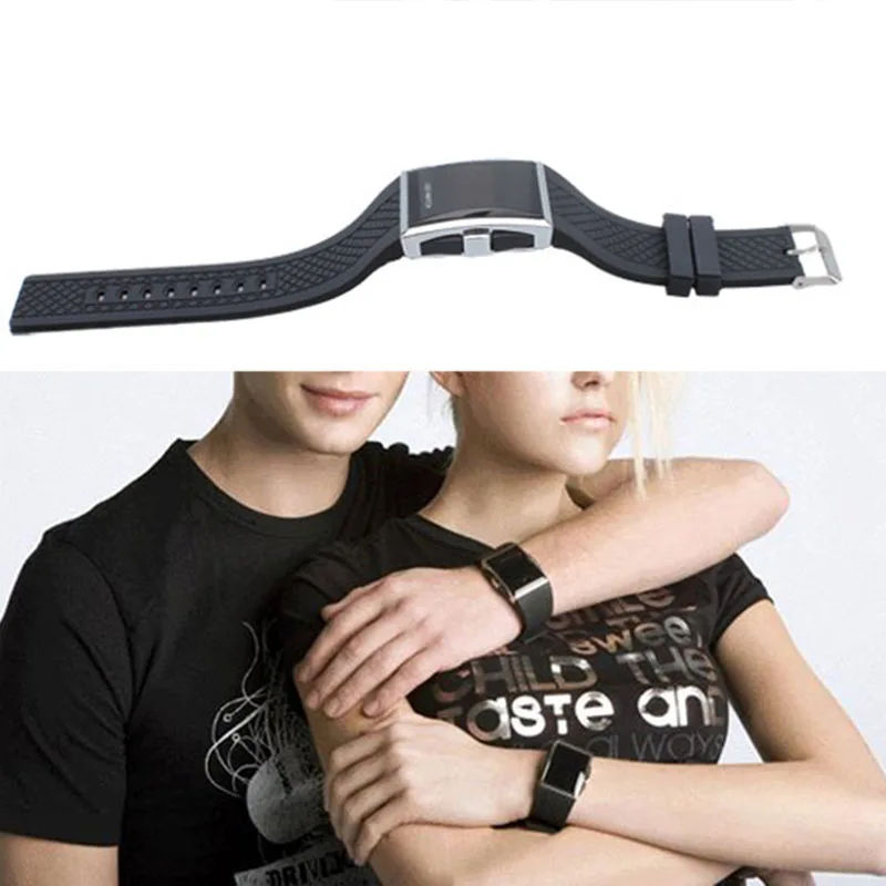 Style Fashion Digital LED Wrist Watch Wristwatch Gifts Kid Boys Men Black Watch For Lover Gift