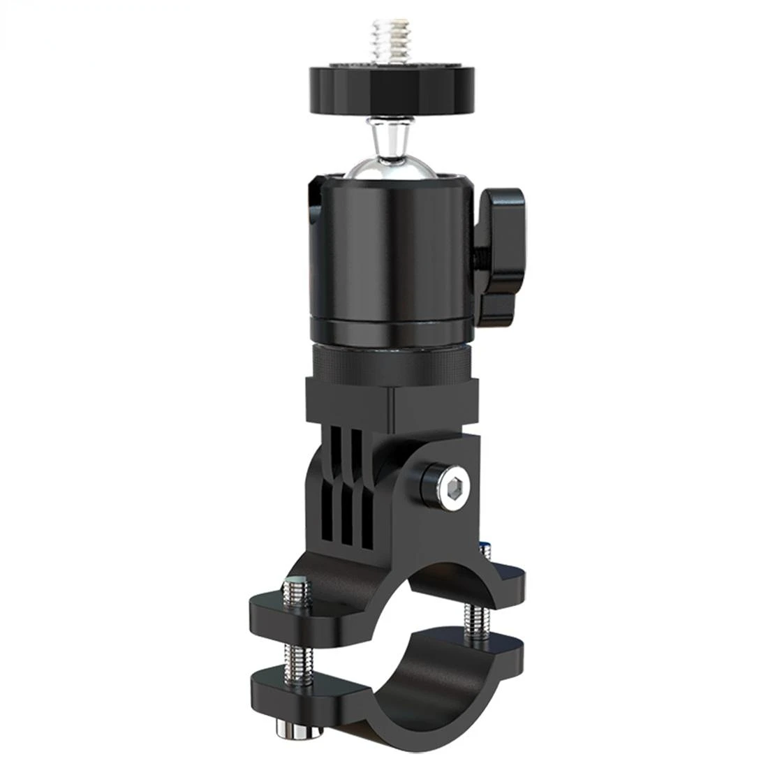 

Metal Cycling Bike Mount Motorcycle Handlebar Holder 1/4 Screw for GoPro 10 9 8 for Insta360 ONE X X2 R Camera for DJI Action 2