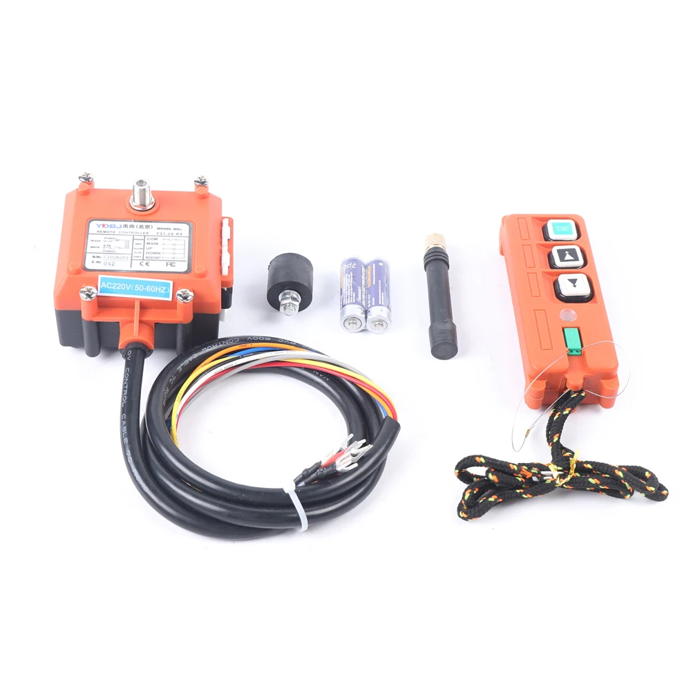 Control Transmitter Radio Remote For Crane 100m Controller Suitable For Miniature Electric Hoist And Winch - 4