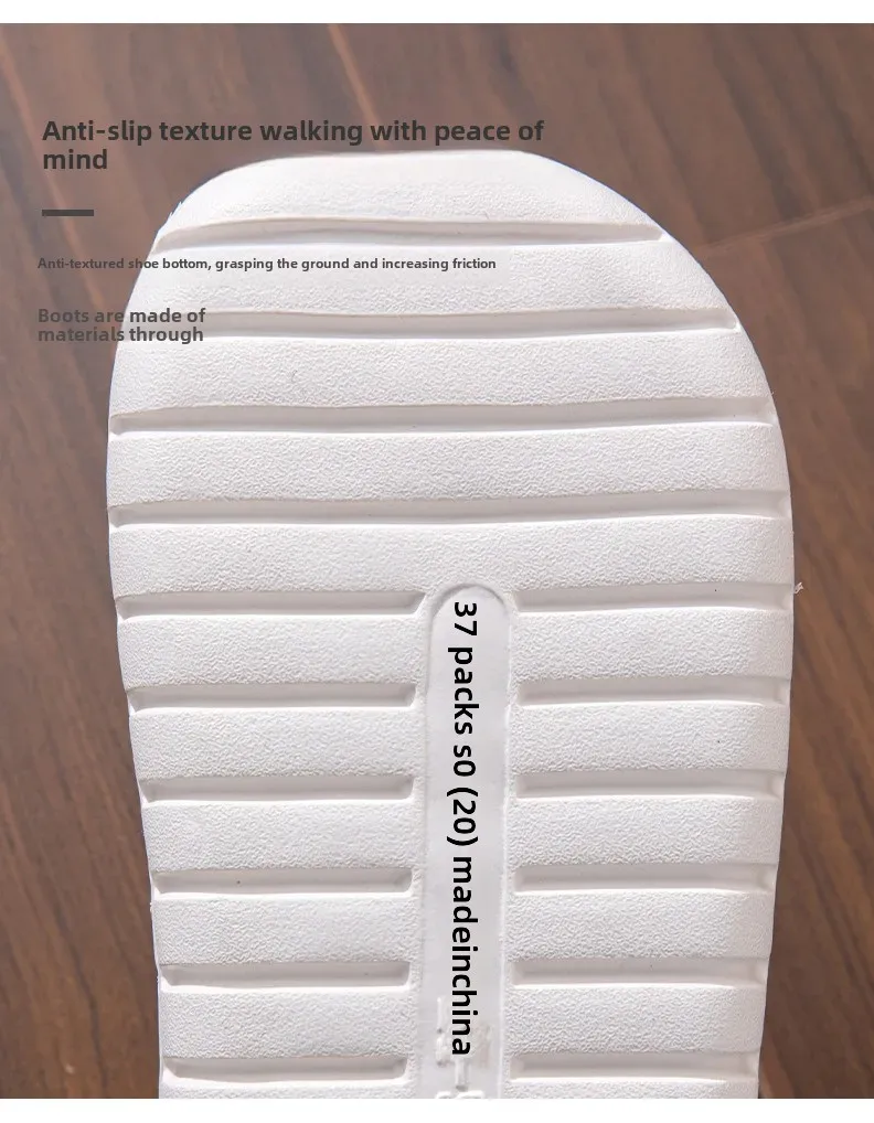 Unisex Open Toe Slippers EVA Material