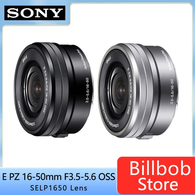 Sony 16-50 Lensa E PZ 16-50Mm F3.5-5.6 OSS Lensa (SELP1650) untuk