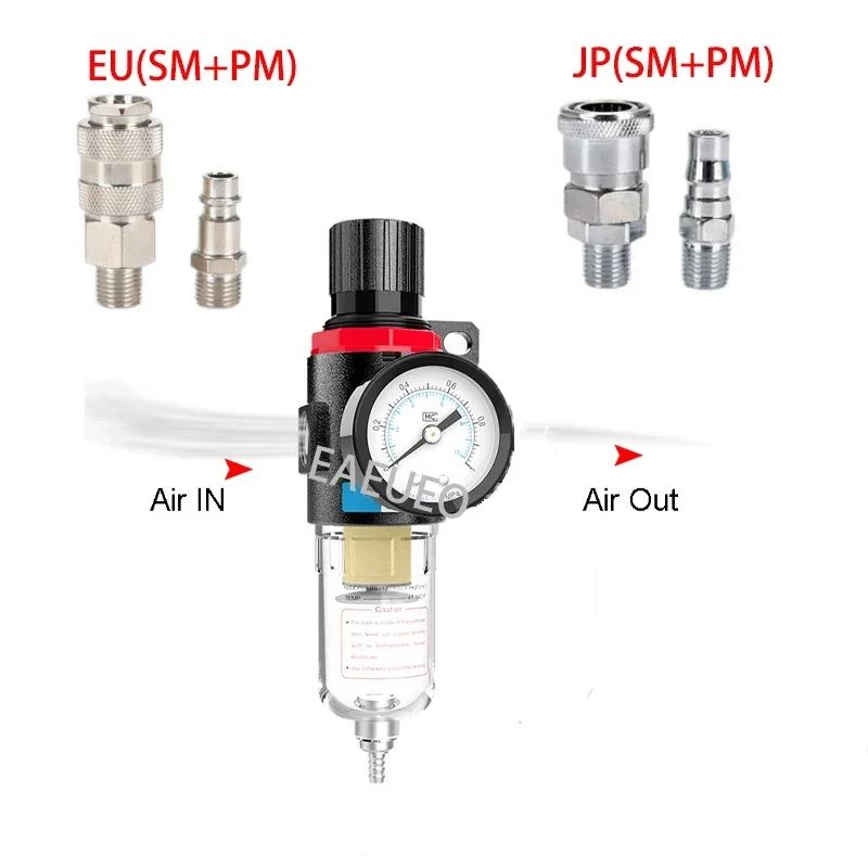 Afr-2000 1/4 Pneumatic Filters AFR2000 Filter For Air Compressor Moisture Separator Pressure Regulator Oil Water separators Unit