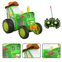 Jumping Dancing Car Toy Rechargeable RC Car With Music And Light Fast Stunt RC Car Crazy Jumping Dancing Car Toy For Kids Age 3 2