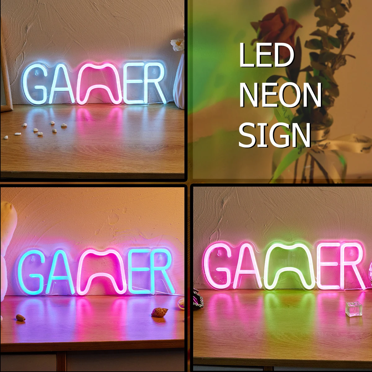 Letrero De Neón LED Personalizado Para Masajes - Luz Colgante Con Atenuación USB, Ideal Para Decoración De Tiendas
