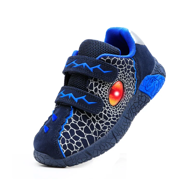 Kids LED Flashing Sneakers Sports Shoes For 3-6Y Boys